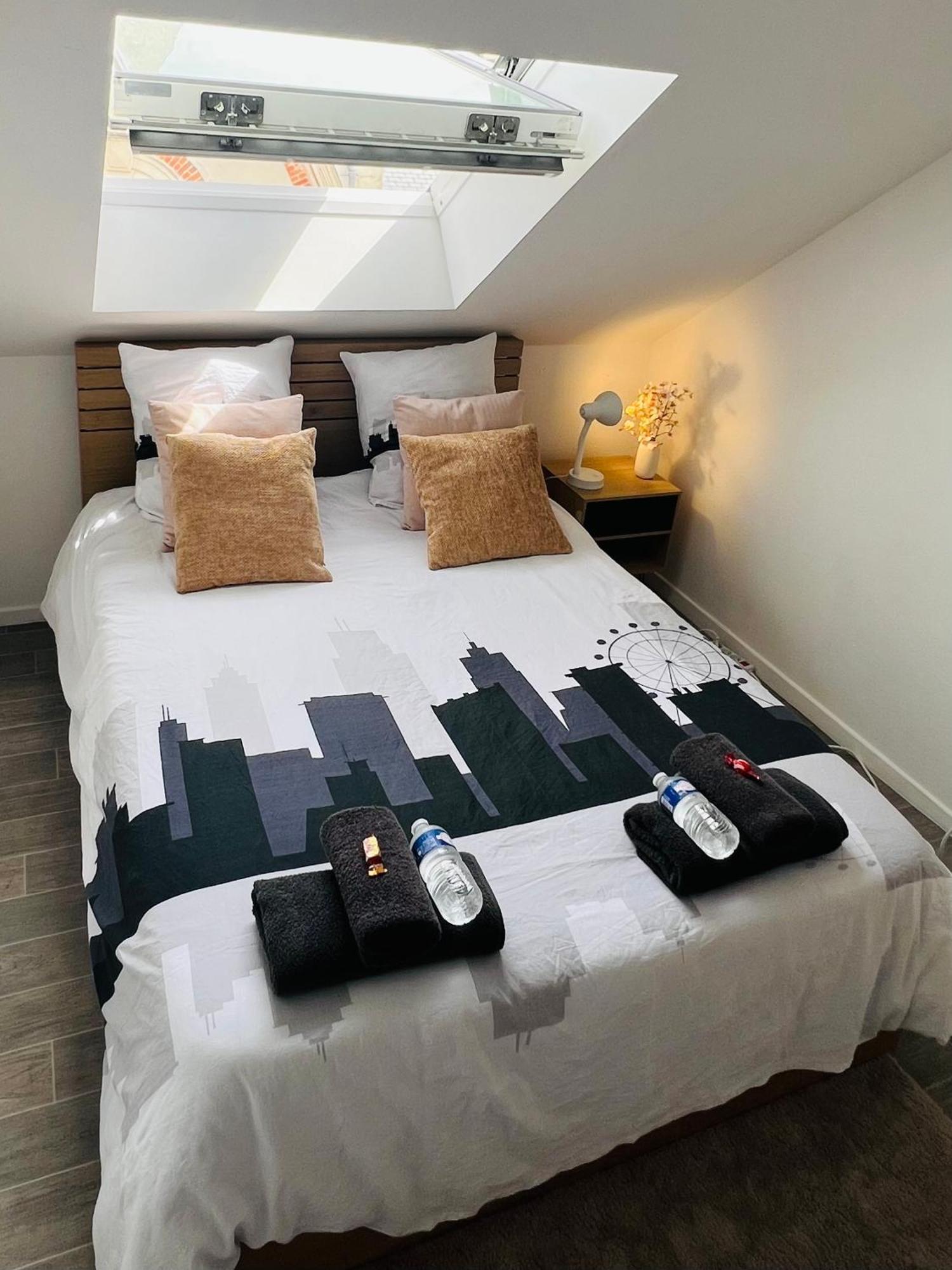 Superbe Appartement Tres Calme Et Confortable Reims Luaran gambar